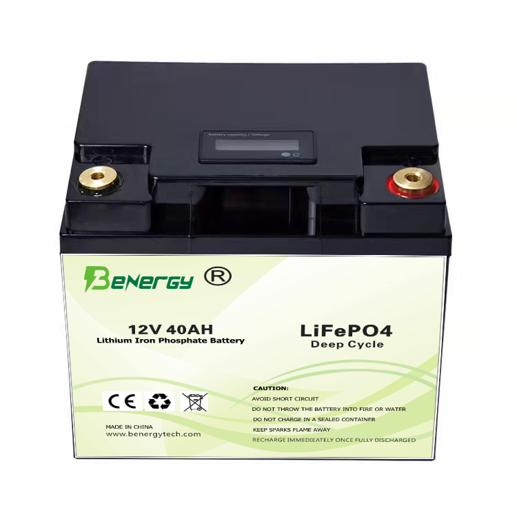 Bateria Lifepo4 12V 40AH Bateria Solar RV
