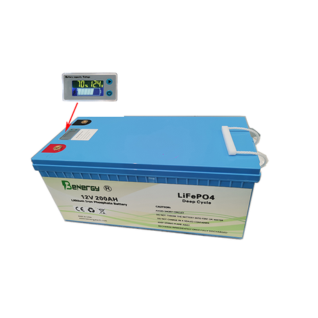 Bateria 12V 200AH Azul com Indicador 